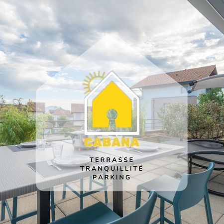 Cabana & La Terrasse Du Parmelan Proche Annecy Apartment Groisy Ngoại thất bức ảnh