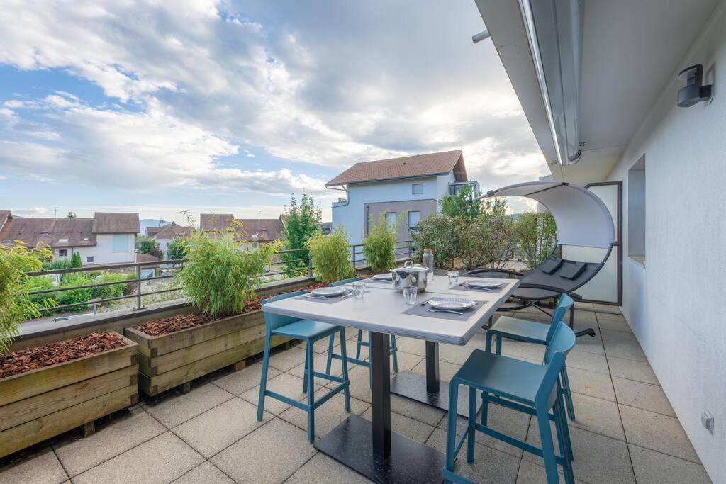 Cabana & La Terrasse Du Parmelan Proche Annecy Apartment Groisy Ngoại thất bức ảnh