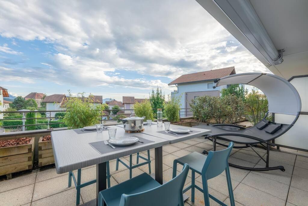 Cabana & La Terrasse Du Parmelan Proche Annecy Apartment Groisy Ngoại thất bức ảnh